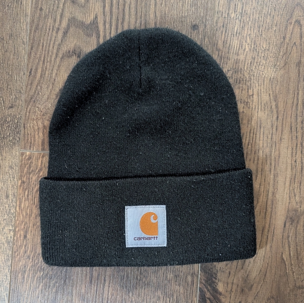 Carhartt Black Knit Beanie